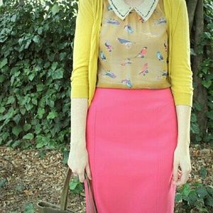 "Moxie Medley"🍨 Pink Vintage Pencil Skirt